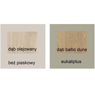 biurko 228 z komodą szafką Luca 10 duże młodzieżowe nowoczesne