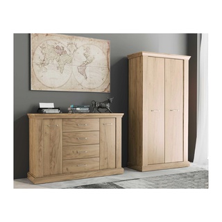 szafa 107 dwudrzwiowa ubraniowa Antica 16  do pokoju sypialni przedpokoju