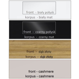 zestaw nowoczesny Calabrini 18 wisząca stojąca rtv meblościanka