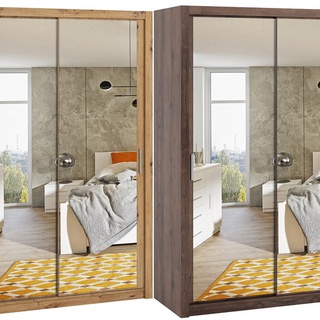 zestaw sypialni Bono 2L komplet mebli komoda łóżko szafa do sypialni