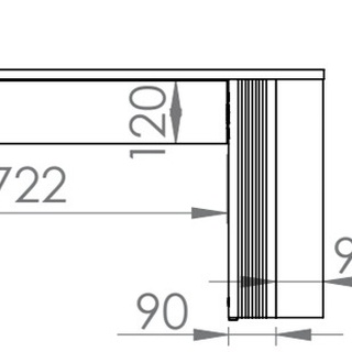 ława 109 kawowa z szufladą Adagio 10 stolik kawowy do salonu pokoju