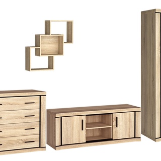 komoda 107 z szufladami Dallas 02 szafka pojemna pakowna do pokoju