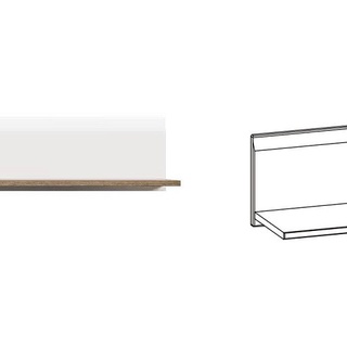 zestaw meblościanka Lionel 1A witryna rtv szafka ława do pokoju salonu