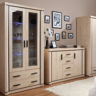 szafa 58 mała ubraniowa Dallas 19 z szufladą wąska do przedpokoju