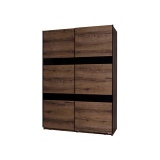 szafa 150 przesuwna Denver 12 z półkami drążkami garderoba do pokoju