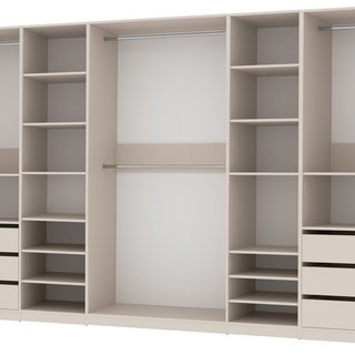 szafa 210 - 161 - 320 zestaw szaf Tres U prosta narożna garderoba