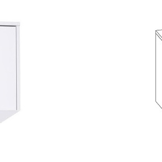 zestaw wysoka garderoba Grant 33 narożna szafa z nadstawkami