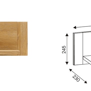 zestaw elegancki komplet York 1 komoda rtv szafka witryna ława dąb