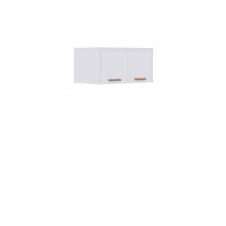 nadstawka 75 na szafę dwudrzwiowa Grant 19N do szafy dodatek biała