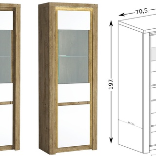 zestaw meblościanka Livinio A witryna komoda szafa do pokoju salonu