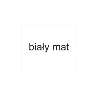 nadstawka 40 na szafę Tres 09N / 10N pawlacz bez drzwi biała