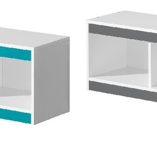 zestaw nowoczesny młodzieżowy dziecięcy Guliver 7 z biurkiem łóżkiem