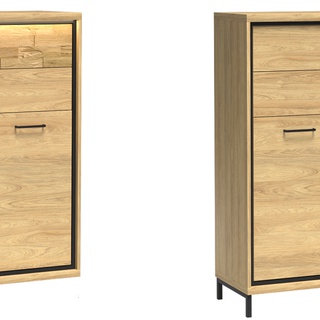 komoda 92 ,2 z szufladami drzwiami Mediolan 06 wysoka szafka