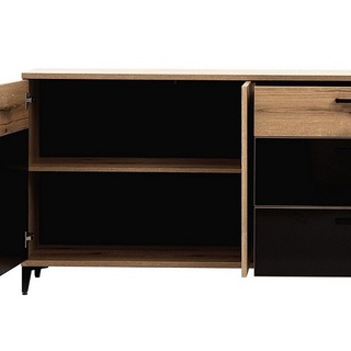 zestaw mebli pokojowych Aris 4 komoda witryna regał do salonu