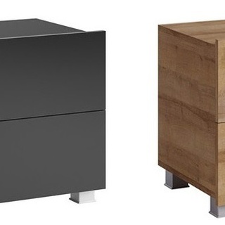 zestaw nowoczesny Calabrini 20 łóżko tapicerowane komoda szafa