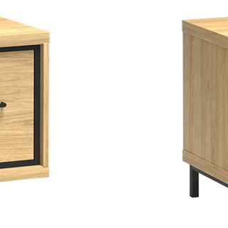 zestaw mebli sypialnianych Mediolan K łóżko z pojemnikiem szafki nocne