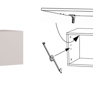 zestaw mebli nowoczesnych Calabrini 40 nowoczesna meblościanka