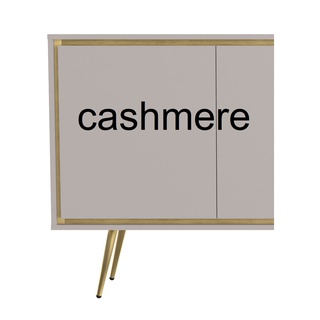 szafka 150 rtv elegancka Tori 02 telewizyjna stolik cashmere złoty