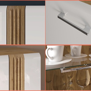 komoda 190 duża szeroka Adagio 06 szafka z szufladami z półkami