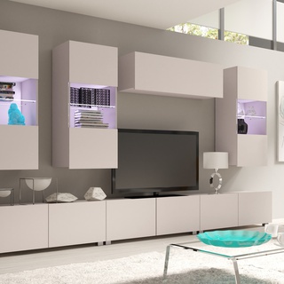 szafka 105 wisząca Calabrini 10 półka zamykana na ścianę duża