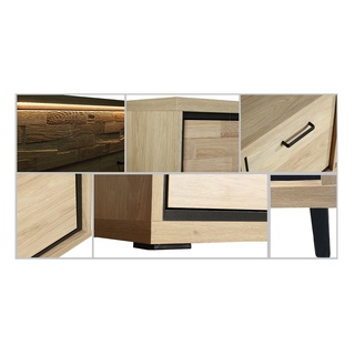 komoda 177 ,2 z szufladami półkami Mediolan 08 duża szeroka szafka