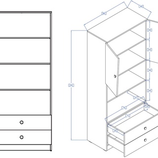 zestaw meble młodzieżowe dziecięce Nero 3 biurko szafa regał w połysku