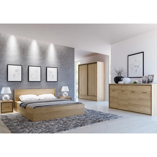 szafa 177 ,2 przesuwna Mediolan 19 z szufladami drążkami półkami