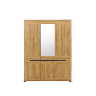 szafa 145 z lustrem półkami York 08 garderoba do pokoju sypialni