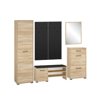 szafka 105 z siedziskiem Caro 07 regał na buty do korytarza przedpokoju