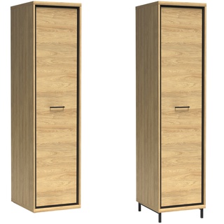 szafa 49 ,5 wąska mała Mediolan 02 ubraniowa jednodrzwiowa słupek