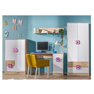 szafa 80 dwudrzwiowa Nico 01 z szufladami do pokoju sypialni