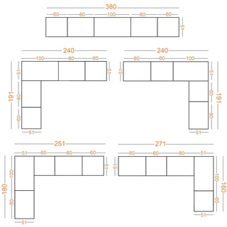 szafa 380 otwarta garderoba Tres S duża z półkami szufladami drązkami