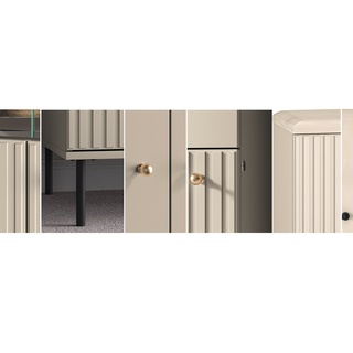 wieszak 34 na ścianę duży Sophie 19 panel cashmere kaszmir