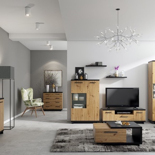 ława 90 mała nowoczesna Ines 04 stolik z szufladami do pokoju salonu