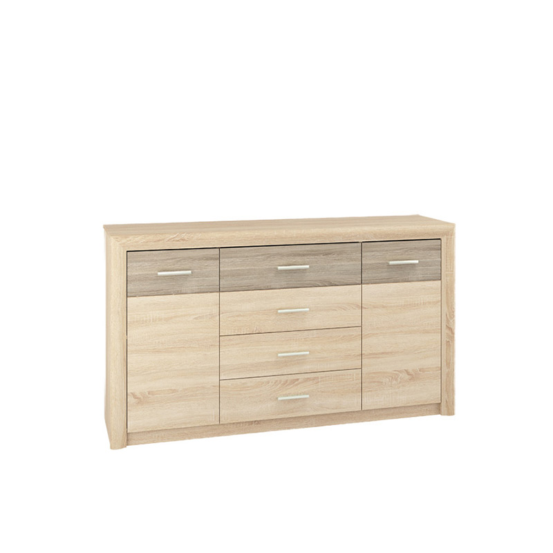 komoda 165 duża z szufladami drzwiami Castel 08 szafka szeroka