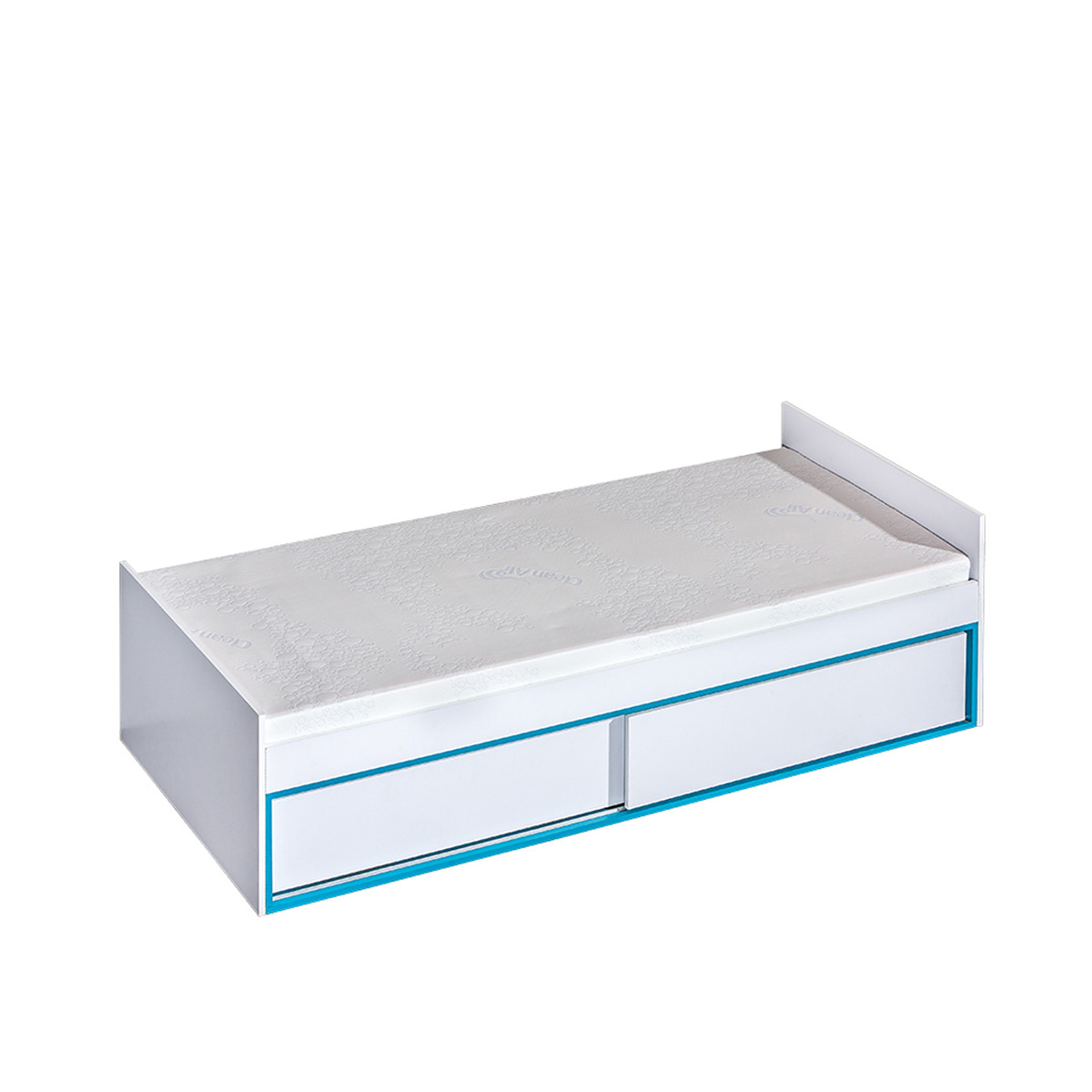 Łóżko 90x200 nowoczesne Trafiko 13 młodzieżowe pojedyncze dzieci