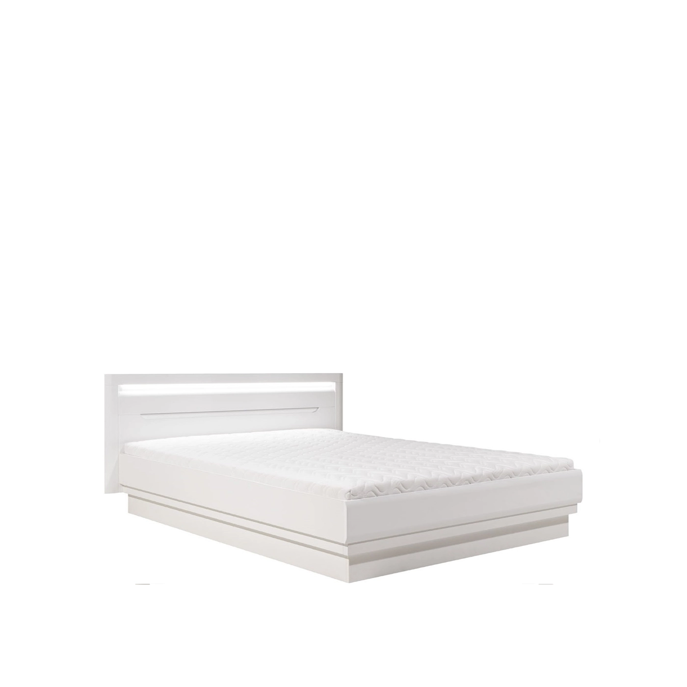 łóżko 160x200 podnoszone ze stelażem Irma 160 z pojemnikiem zagłówkiem