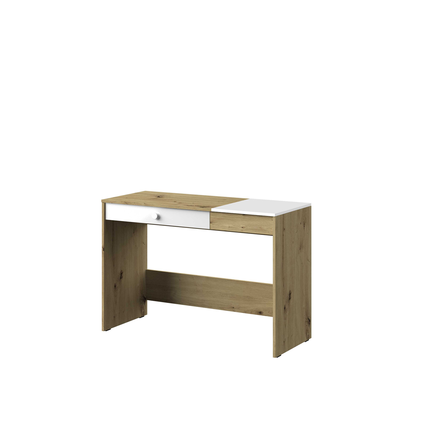 biurko 120 z szufladą Nero 10 nowoczesne młodzieżowe toaletka połysk