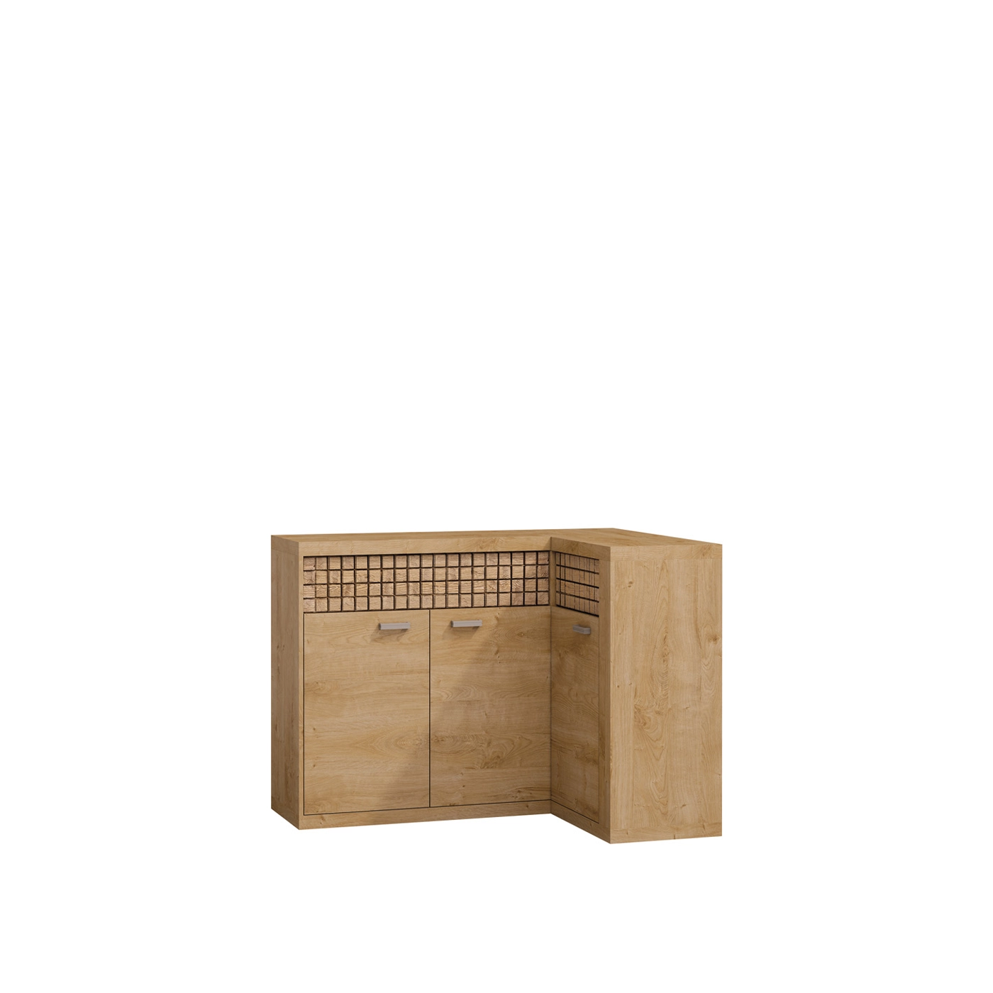 komoda 132 / 95 ,5 narożna Natural 15 szafka rogowa do pokoju sypialni