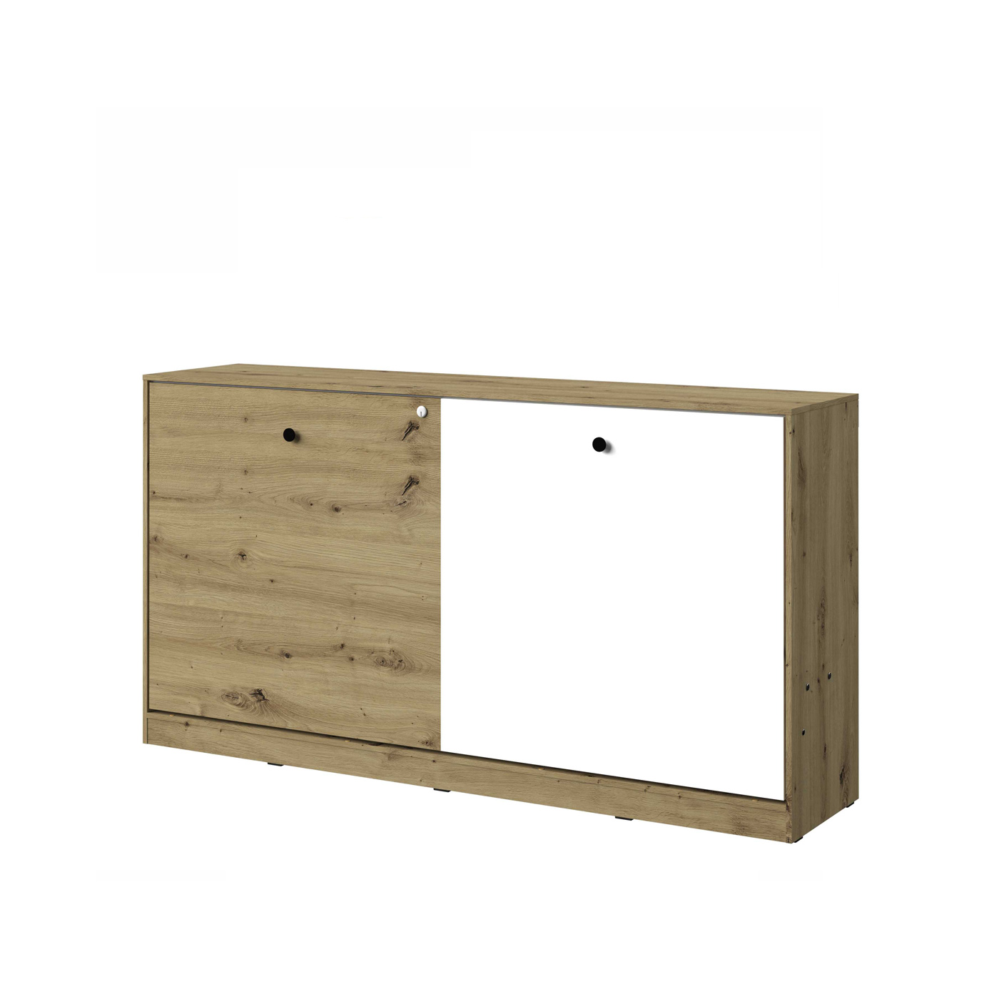 łóżko 90x200 chowane w szafę Nero 16 nowoczesne 90 półkotapczan