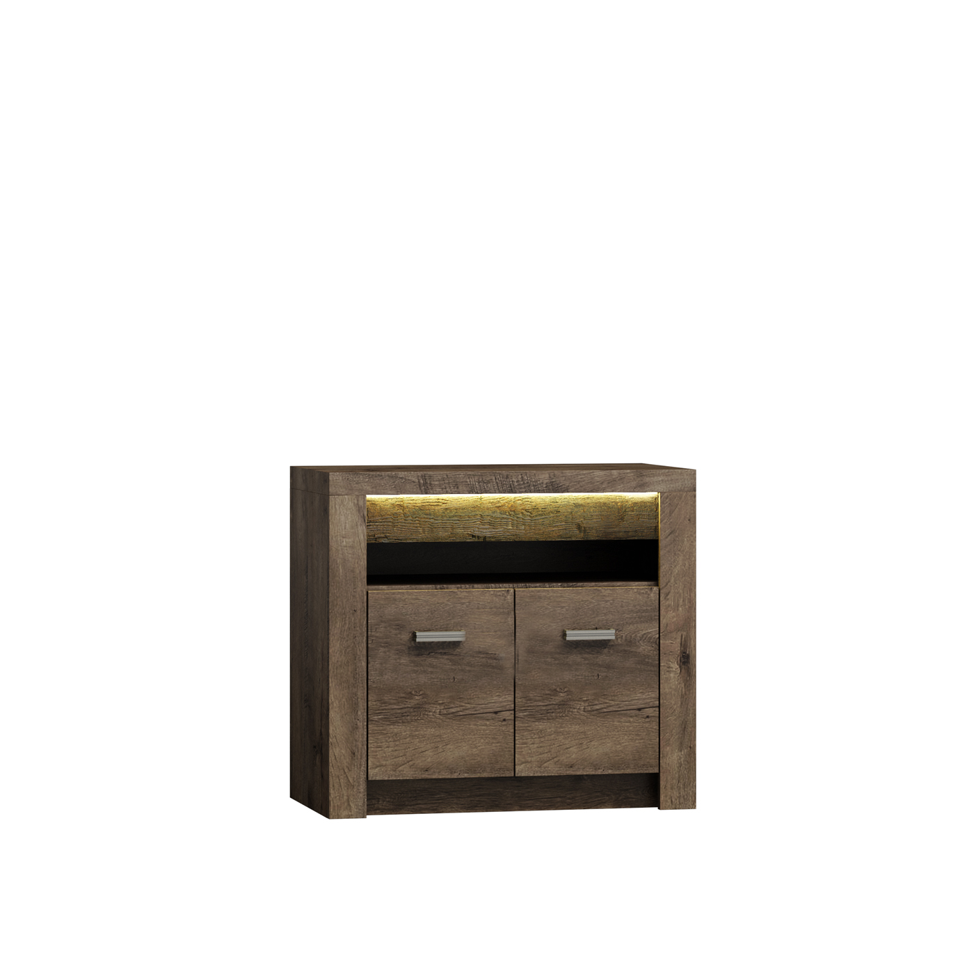 komoda 96 mała niska Indiana 10 szafka rtv wysoka dwudrzwiowa