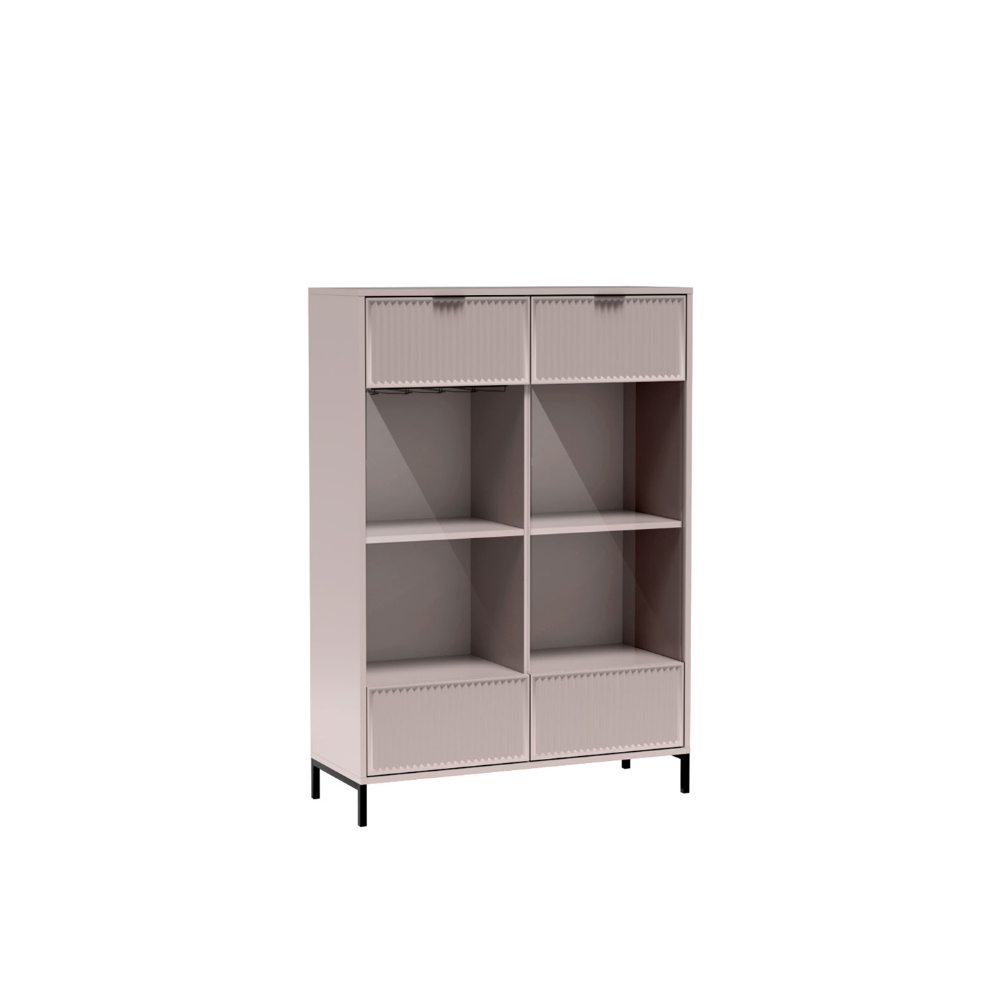 witryna 104 ,8 niska LINKaStyles 08 szafka z szybą komoda wysoka