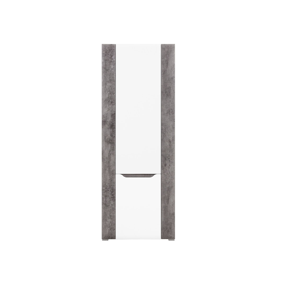 regał 71 ,5 zamykany Brando 06 słupek z półkami szafa wąska wysoka