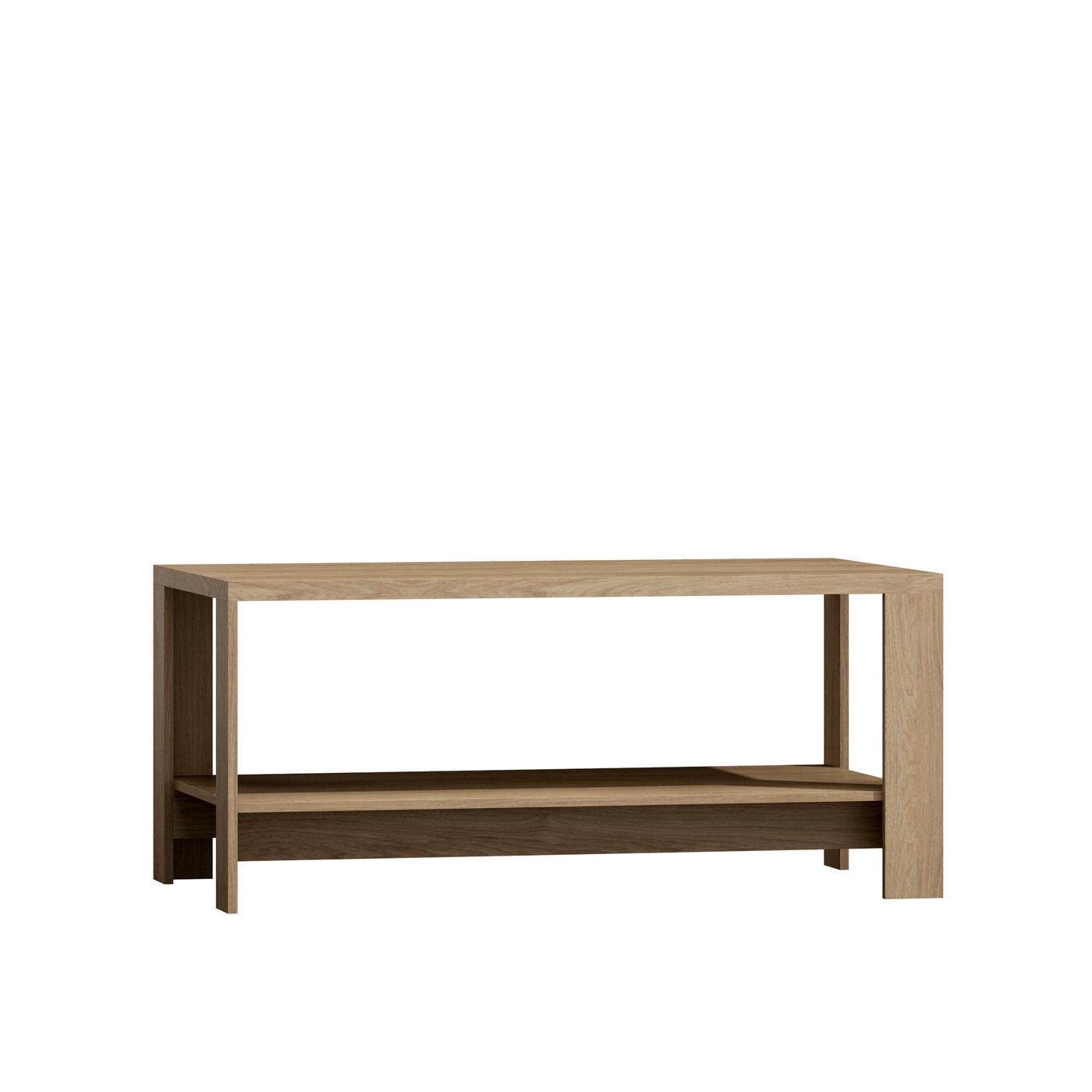 ława 120 duża z półką kawowa Mediolan 18 stolik kawowy do pokoju