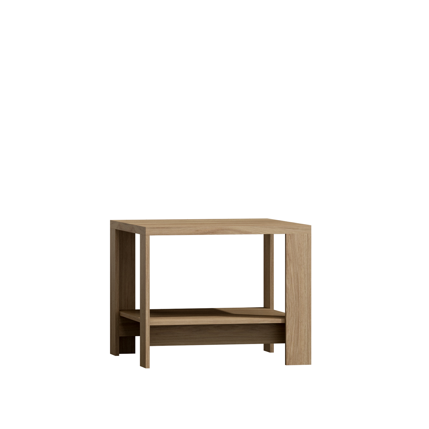 ława 65 mała kawowa Mediolan 17 stolik kawowy z półką do pokoju biura