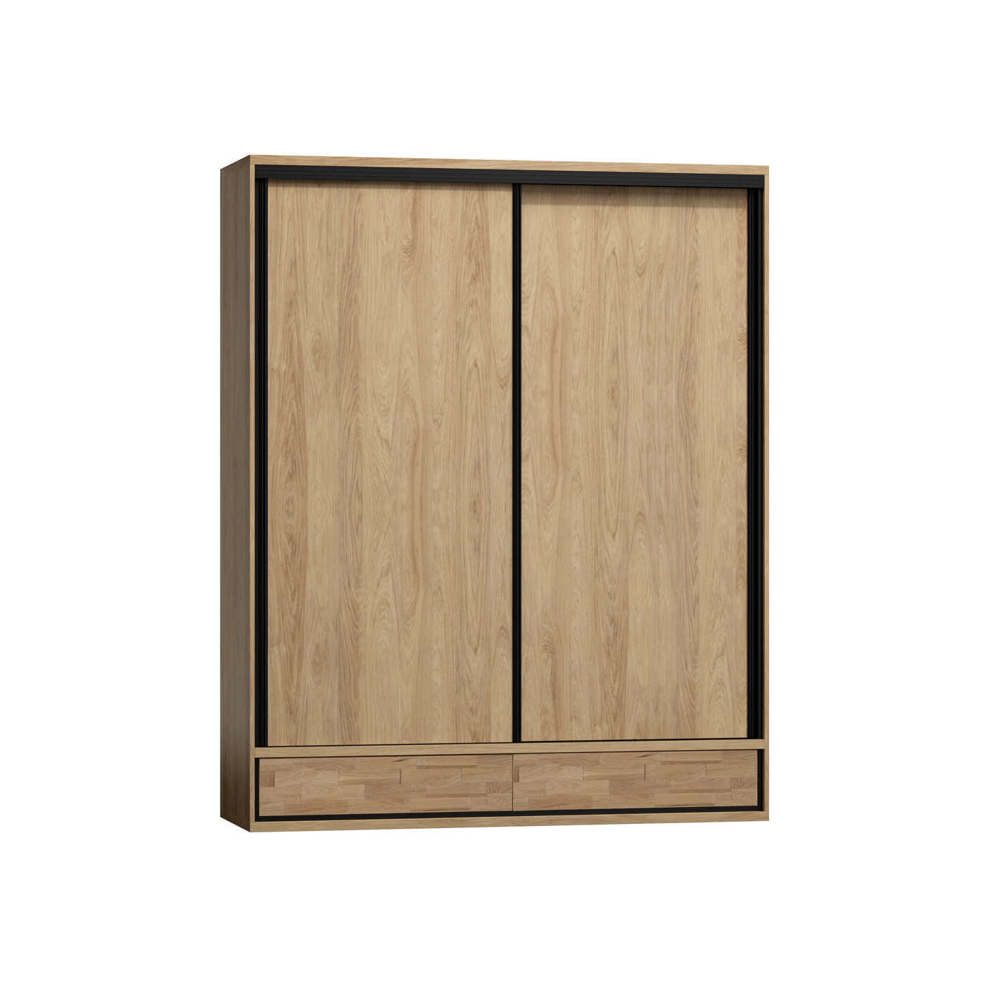 szafa 177 ,2 przesuwna Mediolan 19 z szufladami drążkami półkami