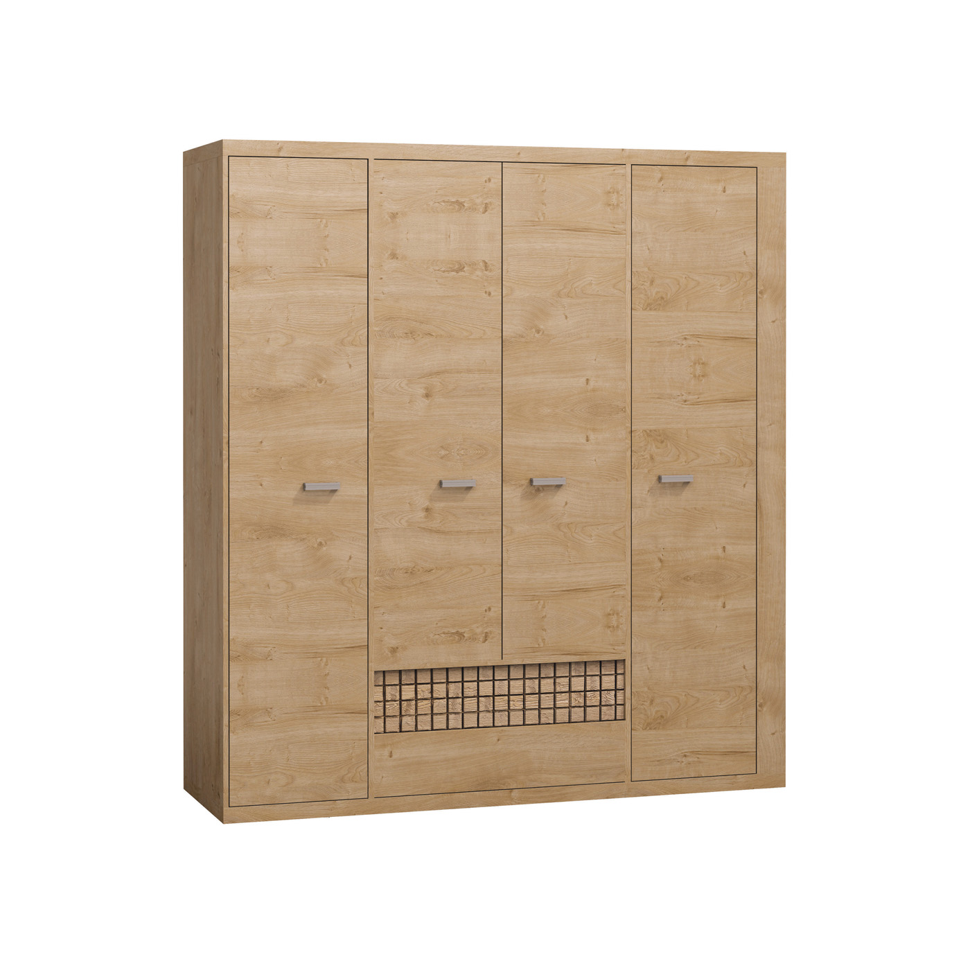 Szafa 4-drzwiowa Natural N-3