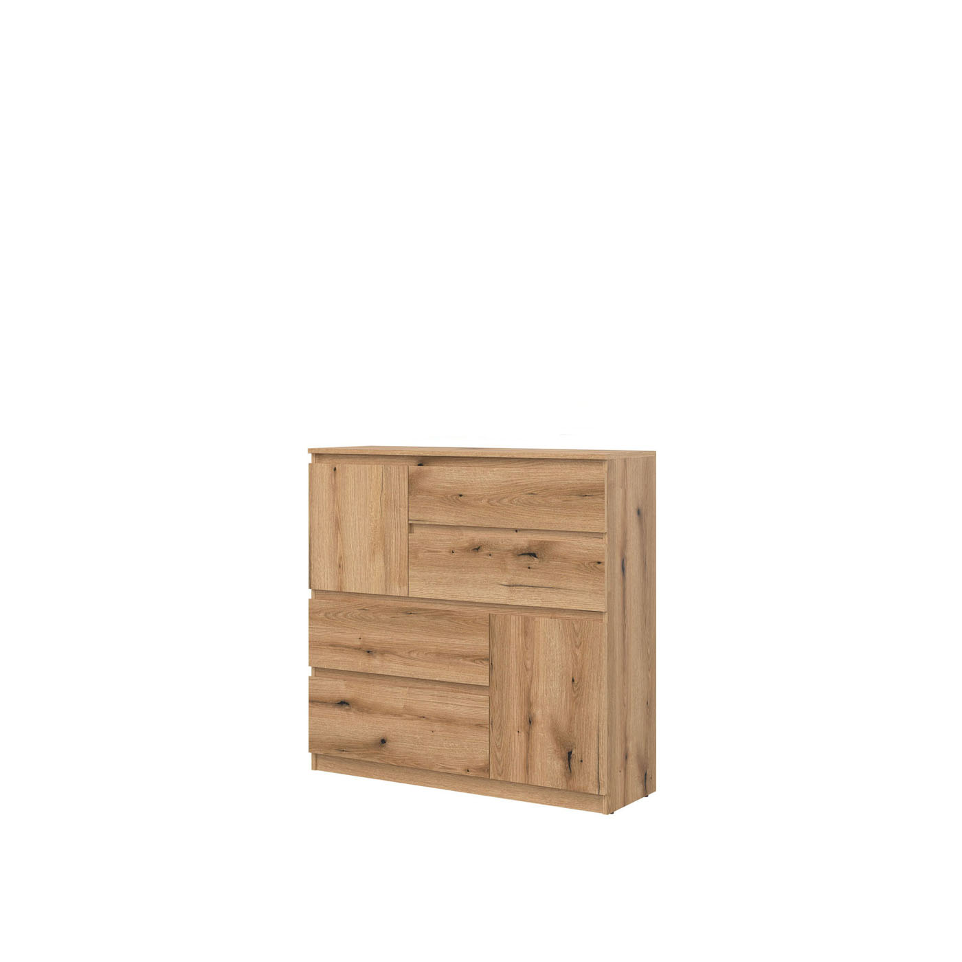 komoda 107 ,5 z szufladami drzwiami Remi 06 nowoczesna szafka