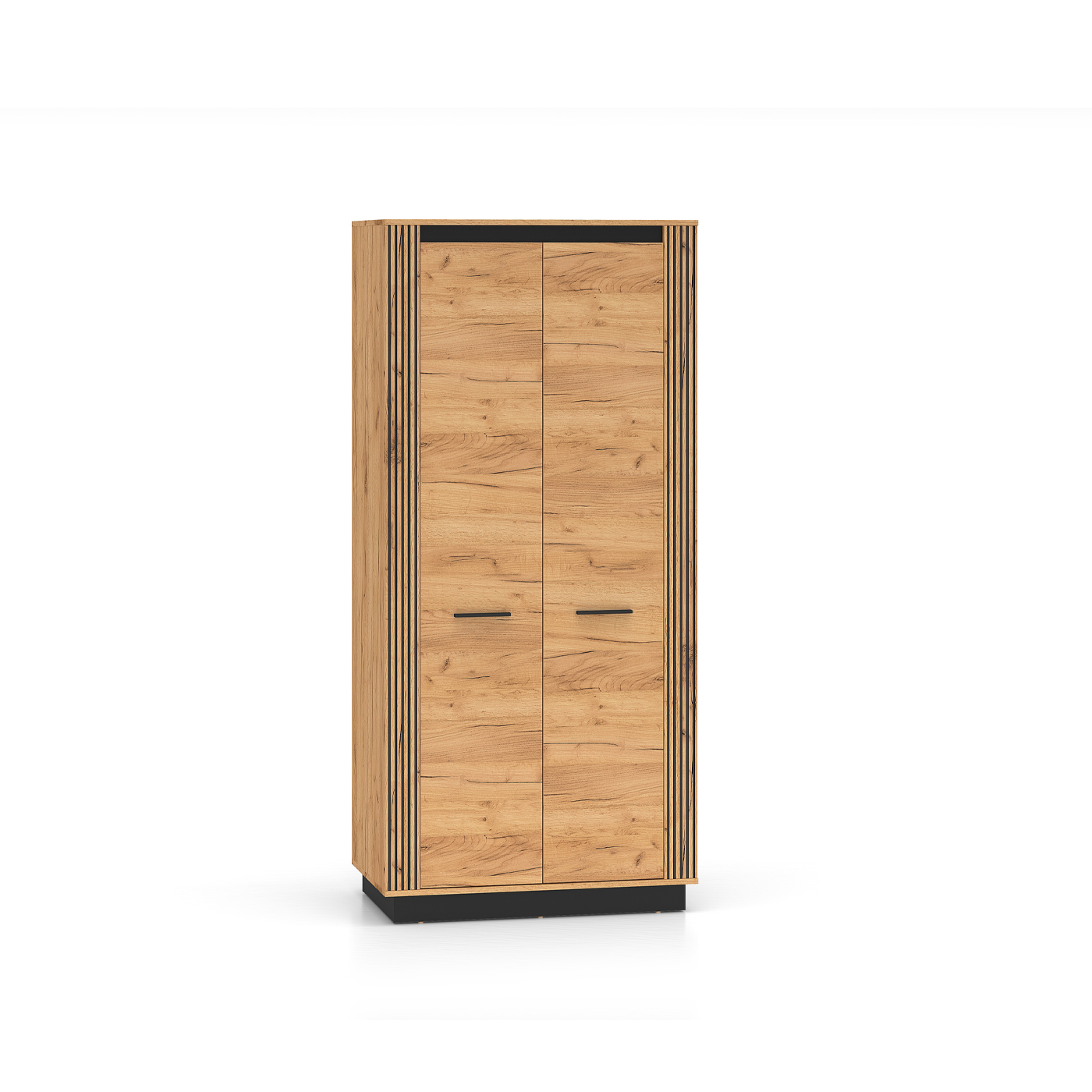 szafa 92 dwudrzwiowa Urso 03 ubraniowa loft lamele do pokoju