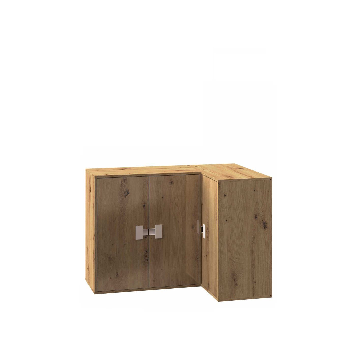 komoda 120 narożna Index 09 szafka rogowa duża nowoczesna połysk